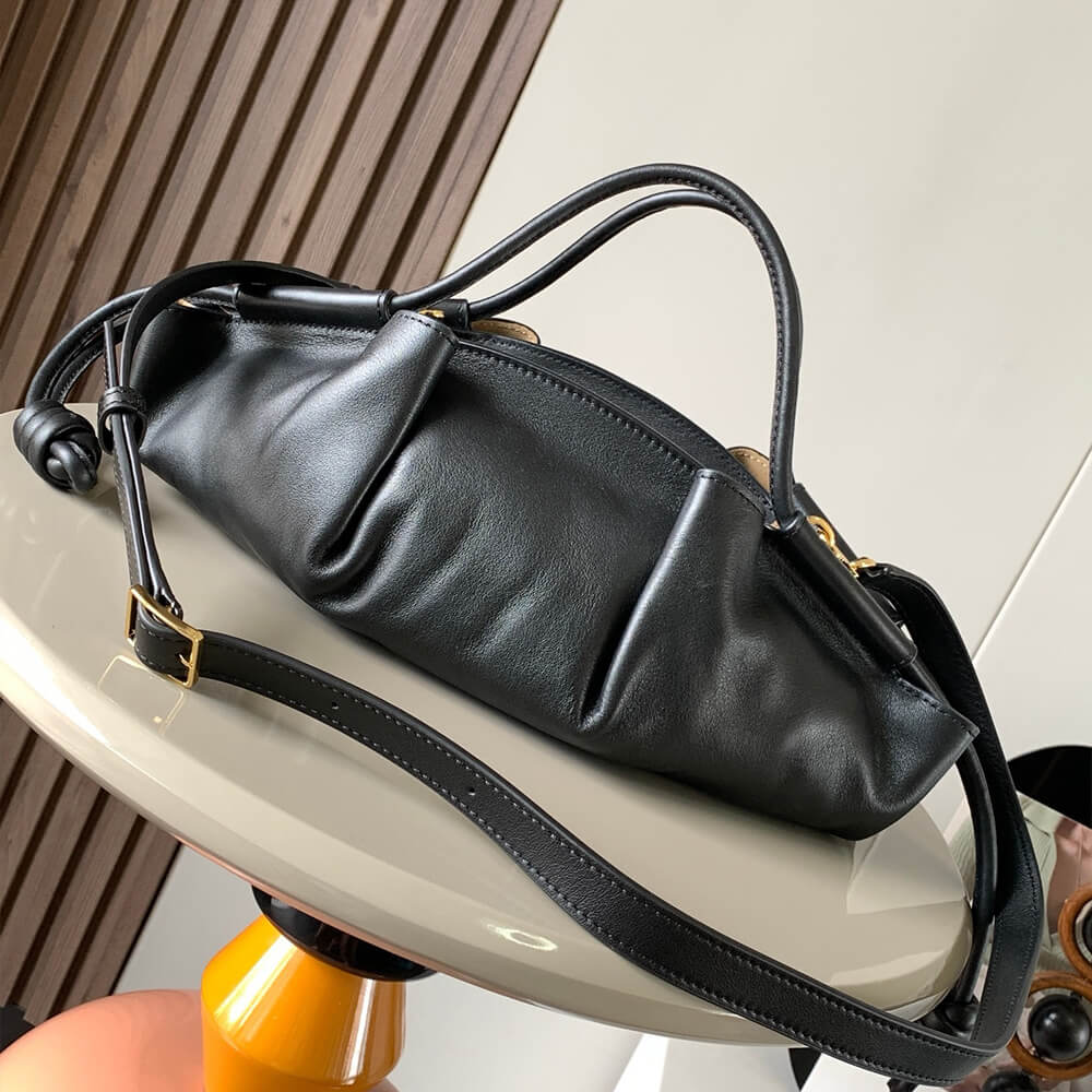 L0ew* Small Paseo bag in shiny nappa calfskin(high-end grade)