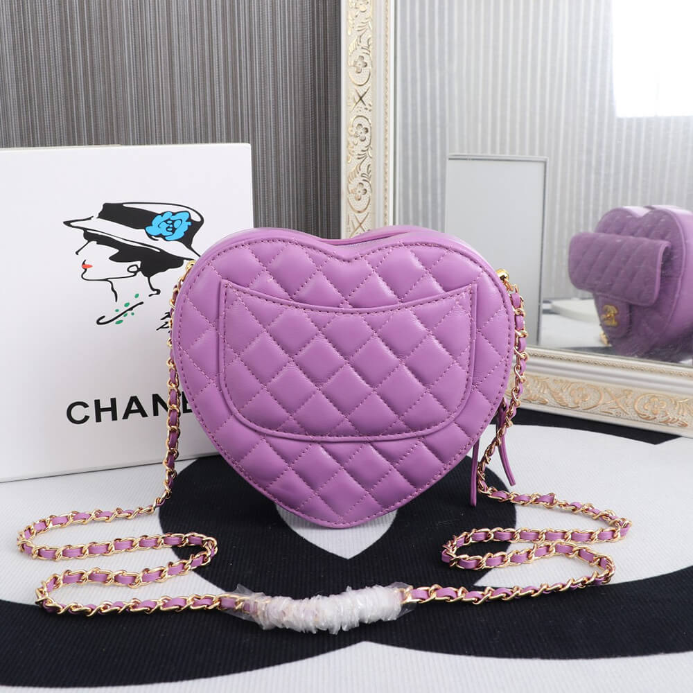Ch**el 22s Heart Bag