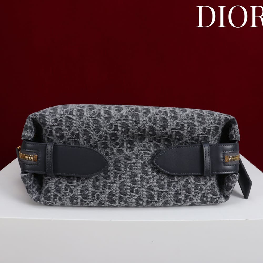 D10r Small D-Journey Bag in Two-Tone Calfskin(HIGH-END GRADE)