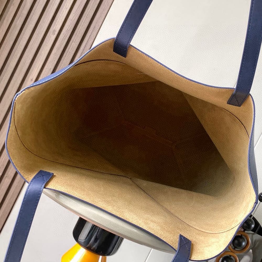 L0ew* XL Puzzle Fold tote in shiny calfskin(HIGH-END GRADE)
